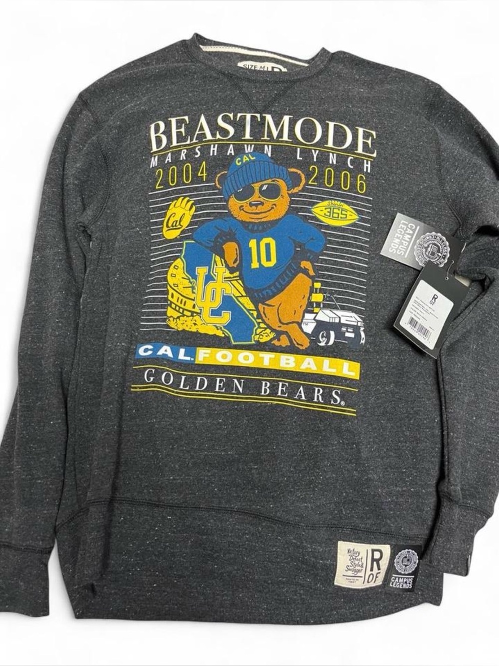 ‘Beastmode’ Cal Football by Roots of Fight NWT Medium #Beastmode #Marshawn Lynch